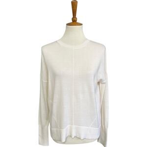 Banana Republic 100% Merino Wool Lightweight Workwear Classic Sweater Size XS